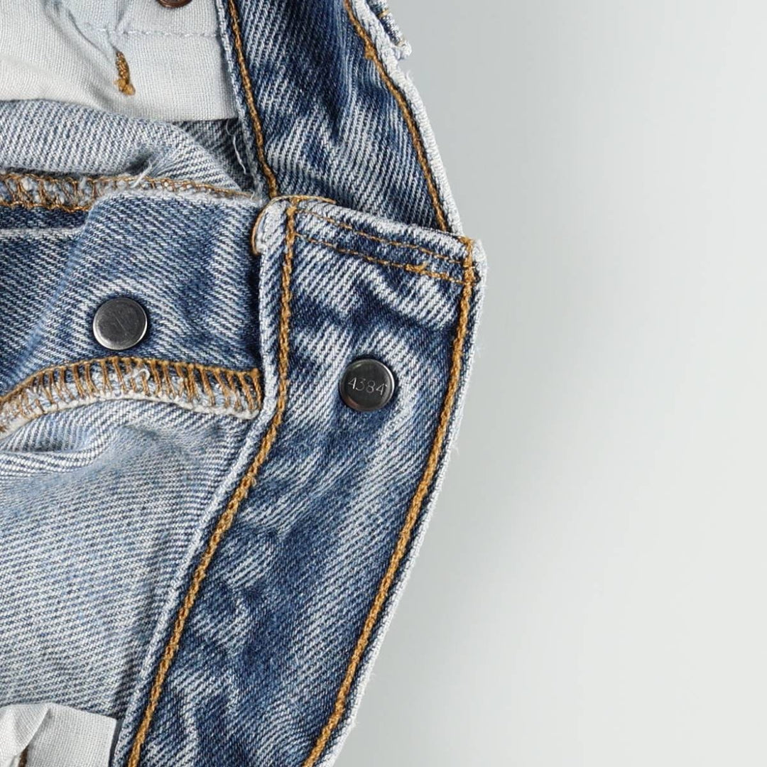 Levi's 501 straight denim pants for men, size W34 cotton blue type Vintage Second Hand