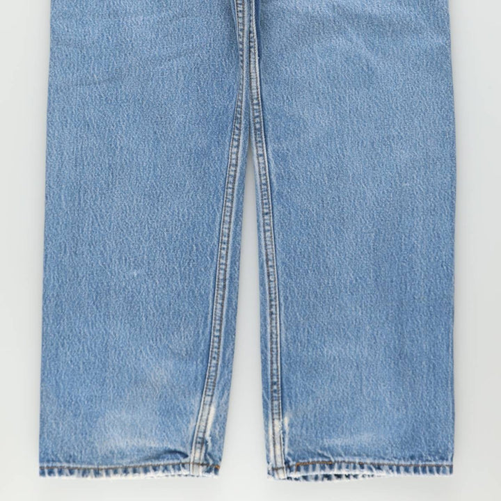 Levi's 501 straight denim pants for men, size W34 cotton blue type Vintage Second Hand