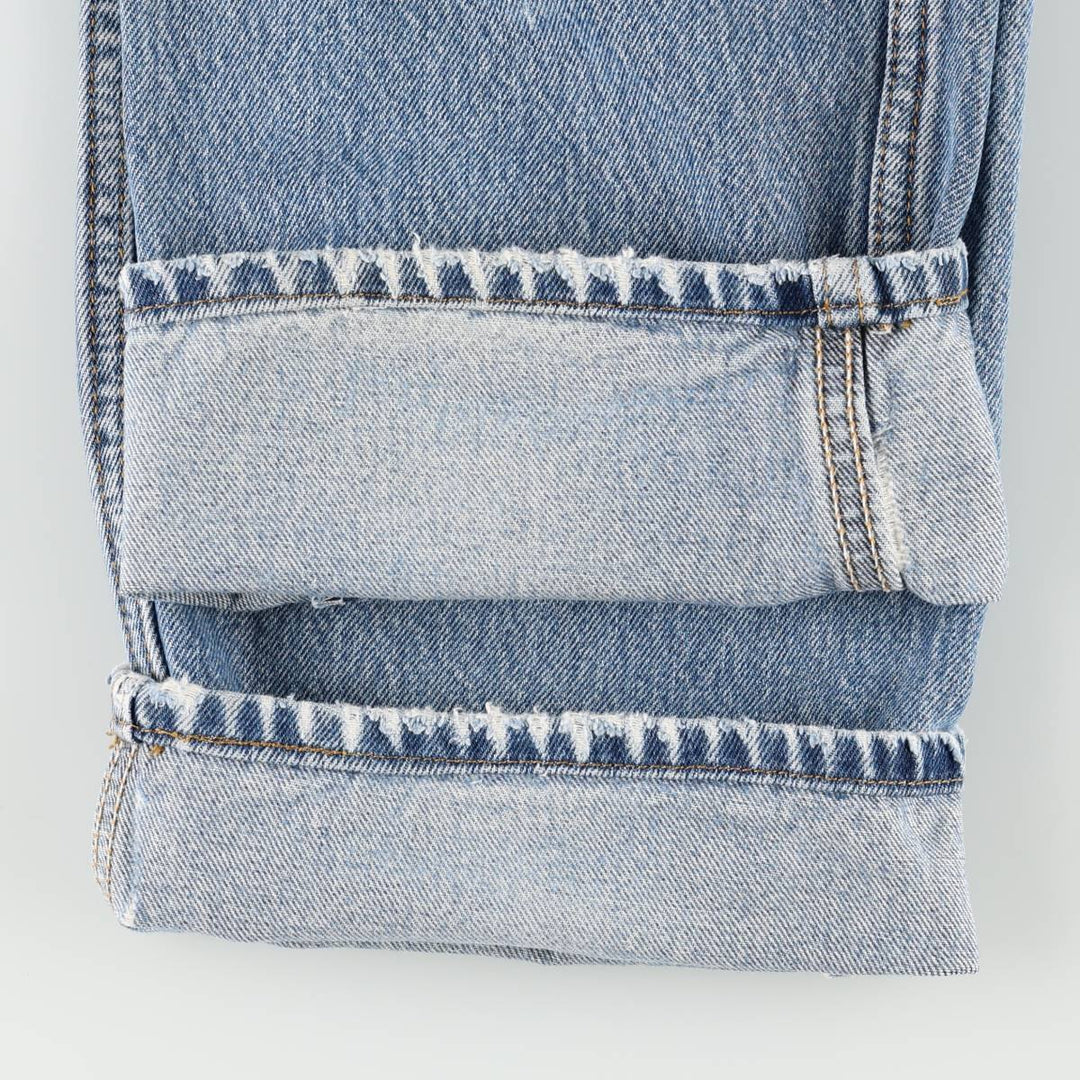 Levi's 501 straight denim pants for men, size W34 cotton blue type Vintage Second Hand
