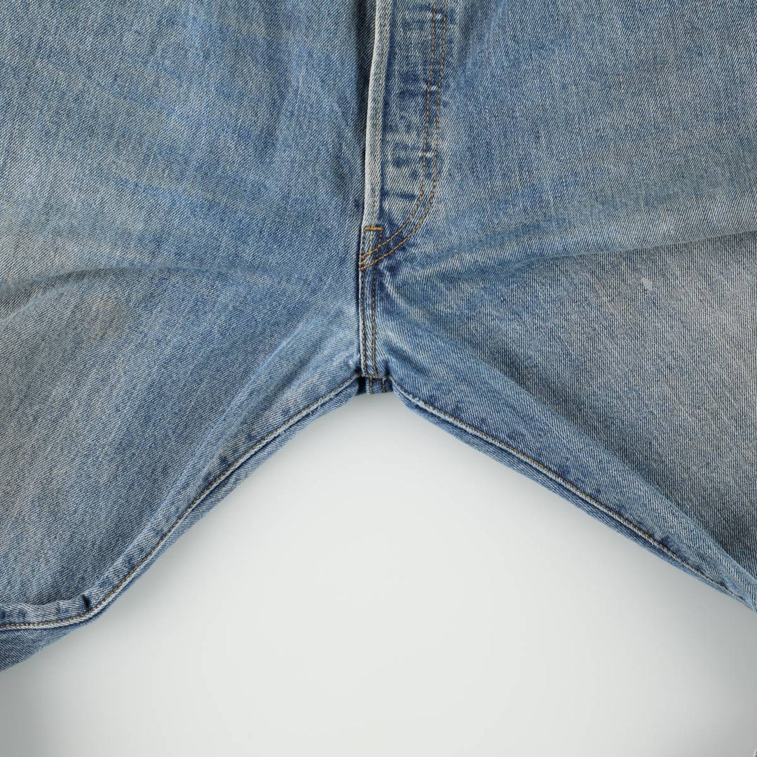 00'S Levi's 501 straight denim pants for men, size W36 cotton blue type Vintage Second Hand