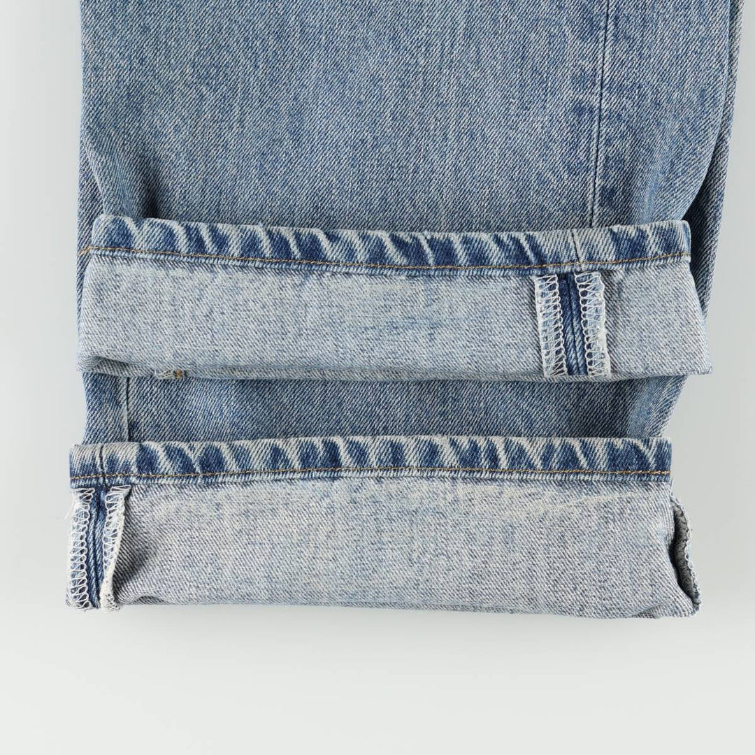 00'S Levi's 501 straight denim pants for men, size W36 cotton blue type Vintage Second Hand