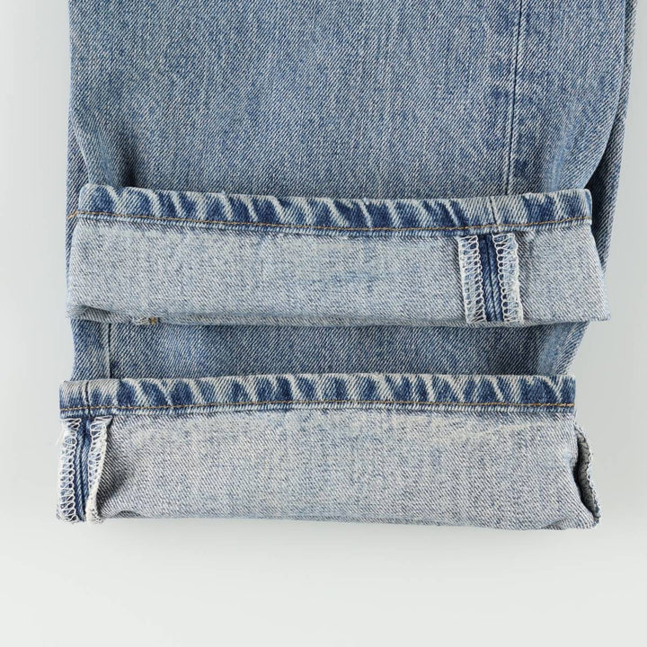 00'S Levi's 501 straight denim pants for men, size W36 cotton blue type Vintage Second Hand