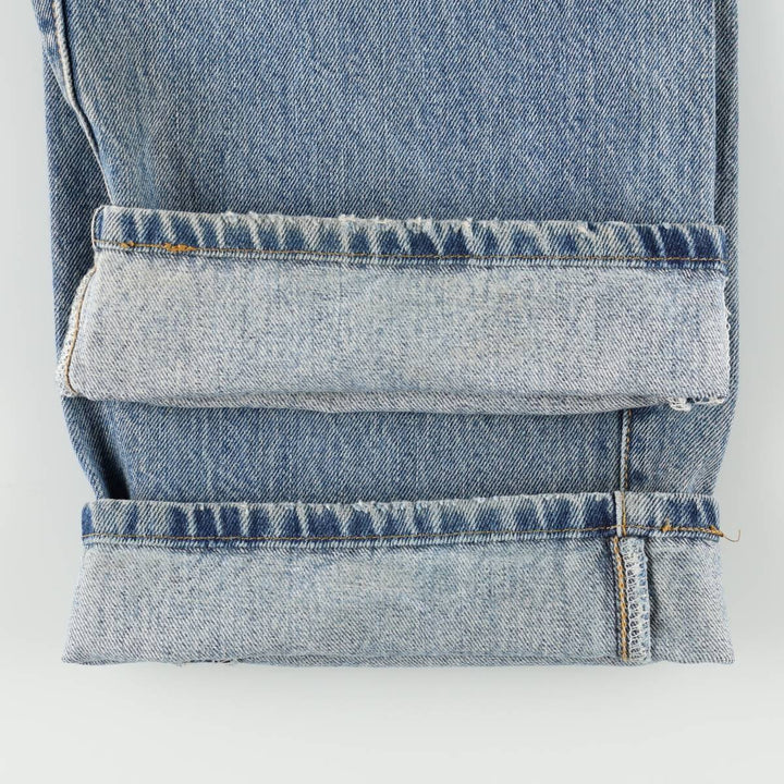 00'S Levi's 501 straight denim pants for men, size W36 cotton blue type Vintage Second Hand