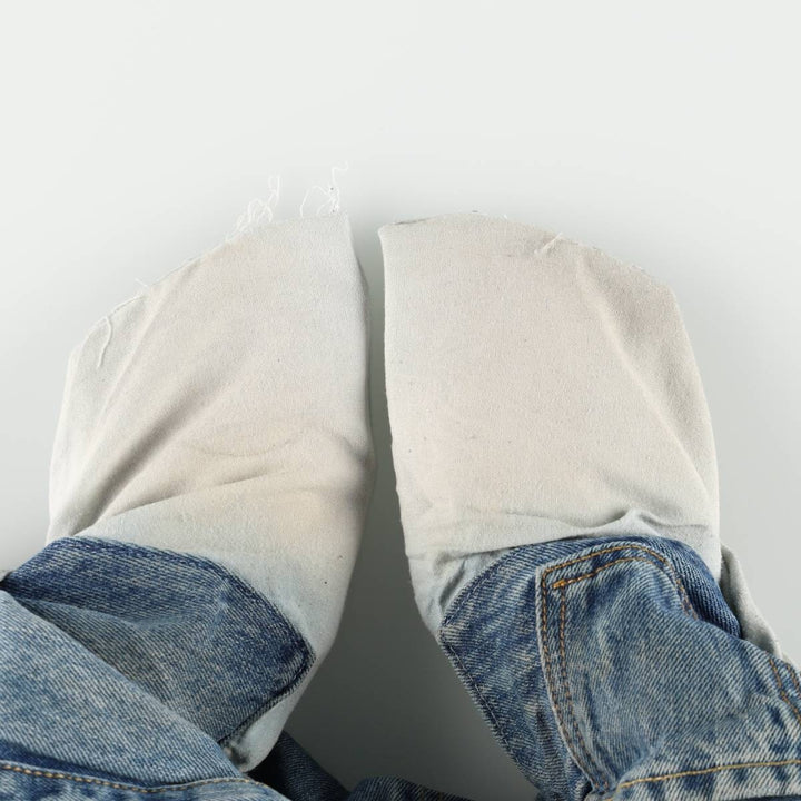 00'S Levi's 501 straight denim pants for men, size W36 cotton blue type Vintage Second Hand