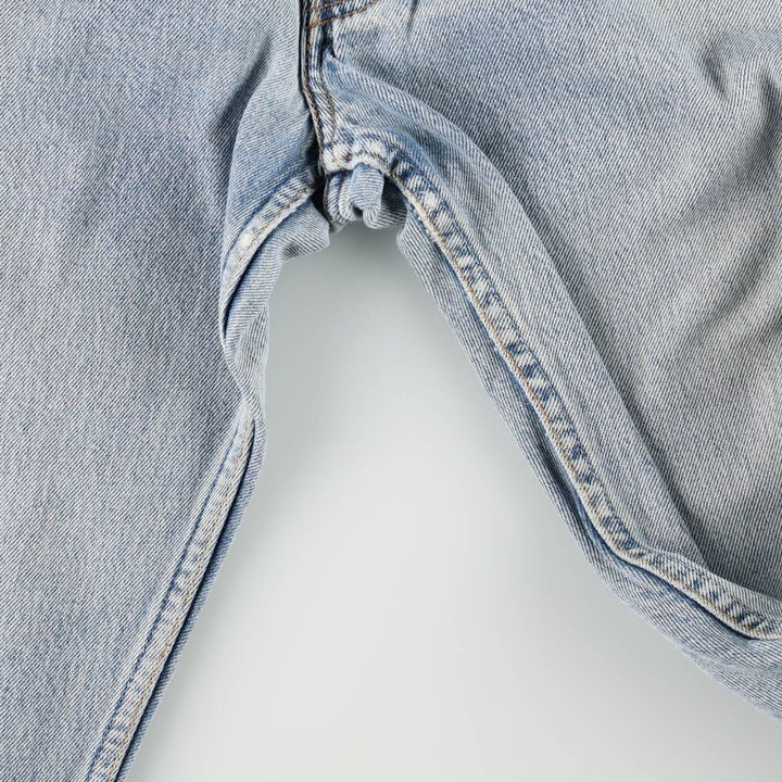 00'S Levi's 501 straight denim pants for men, size W34 cotton blue type Vintage Second Hand