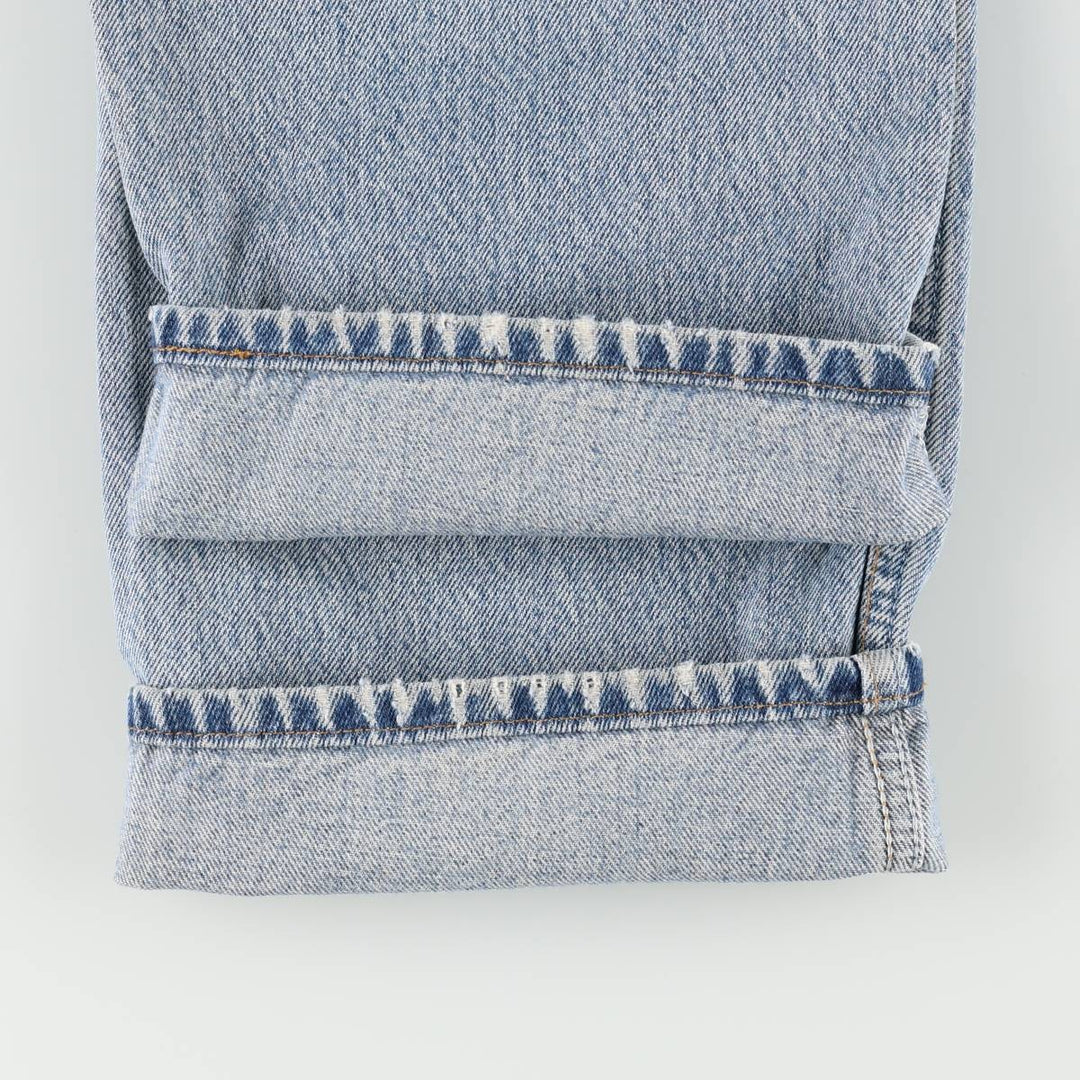 00'S Levi's 501 straight denim pants for men, size W34 cotton blue type Vintage Second Hand