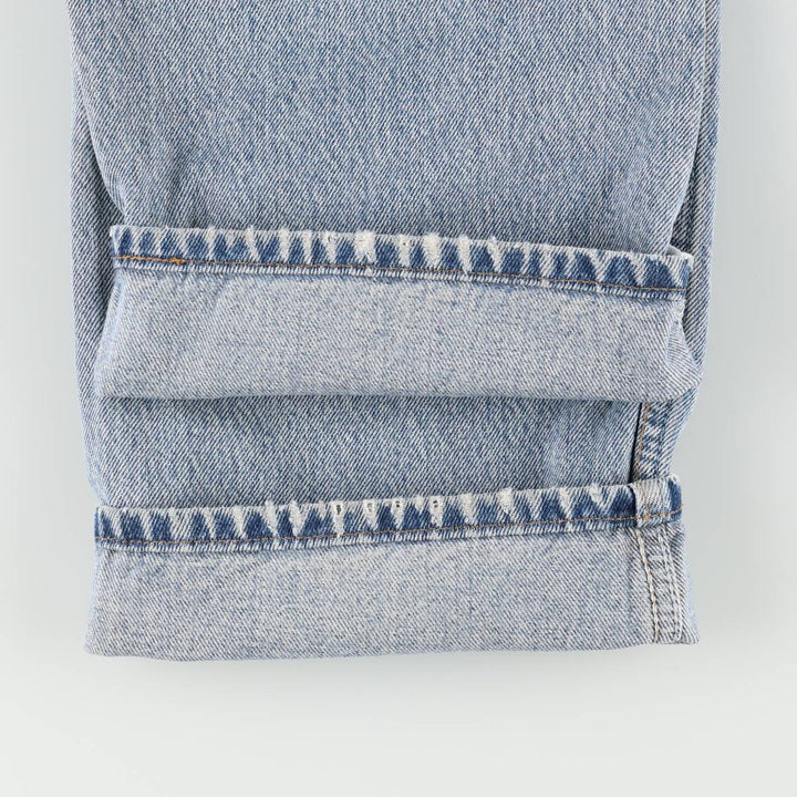 00'S Levi's 501 straight denim pants for men, size W34 cotton blue type Vintage Second Hand