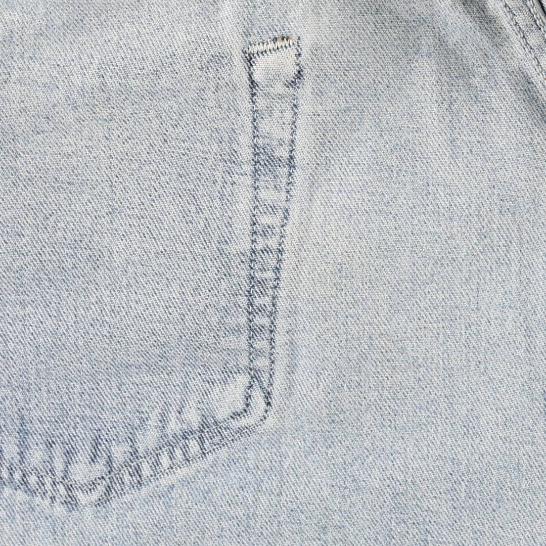 00'S Levi's 501 straight denim pants for men, size W34 cotton blue type Vintage Second Hand