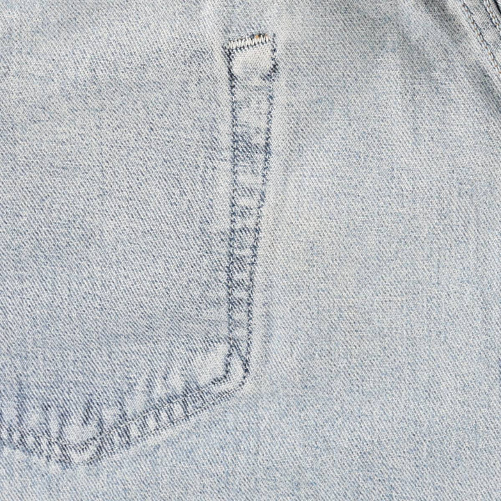00'S Levi's 501 straight denim pants for men, size W34 cotton blue type Vintage Second Hand