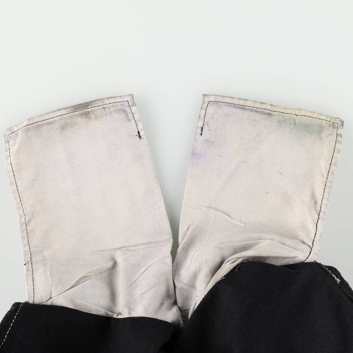 Levi's 501 Black Denim Straight Denim Pants Men's W31 equivalent cotton black type Vintage Second Hand