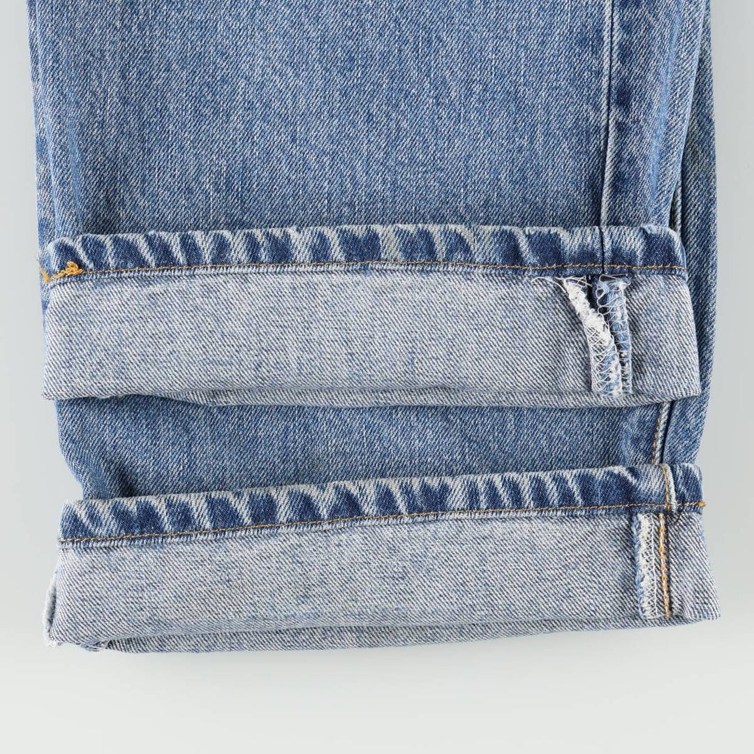 00'S Levi's 501 straight denim pants for men, size W34 cotton blue type Vintage Second Hand