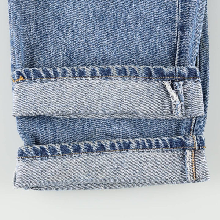 00'S Levi's 501 straight denim pants for men, size W34 cotton blue type Vintage Second Hand