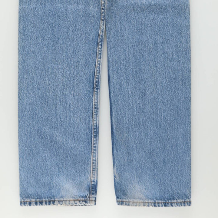 2000'S Levi's 501 Straight Denim Pants, Made in USA, Men's Size W32 (approx.) cotton blue type Vintage Second Hand
