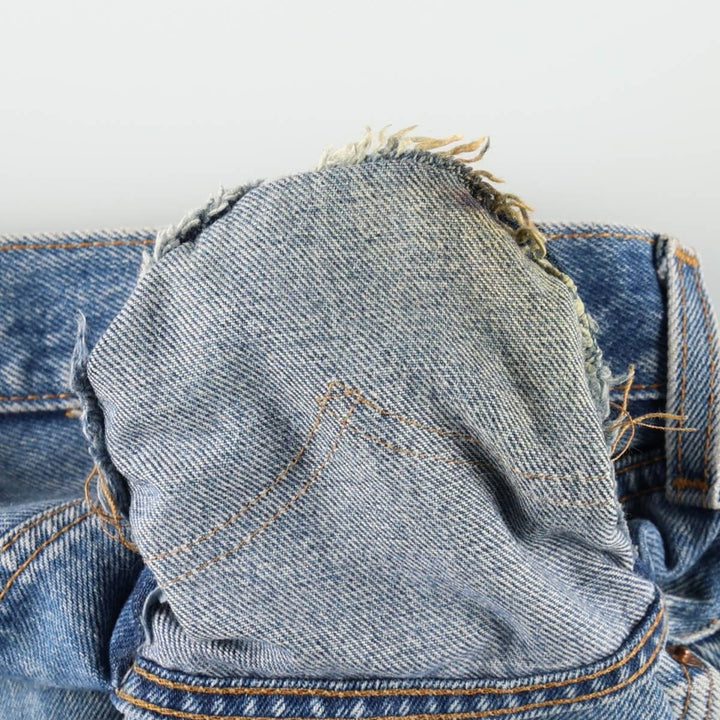 2000'S Levi's 501 Straight Denim Pants, Made in USA, Men's Size W32 (approx.) cotton blue type Vintage Second Hand
