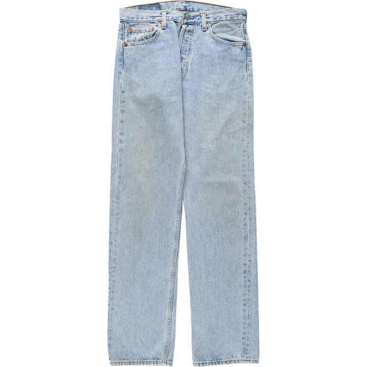 90'S Levi's 501-0134 Straight Denim Pants Made in USA Men's W31 Vintage cotton blue type Vintage Second Hand