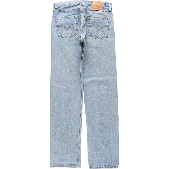 90'S Levi's 501-0134 Straight Denim Pants Made in USA Men's W31 Vintage cotton blue type Vintage Second Hand