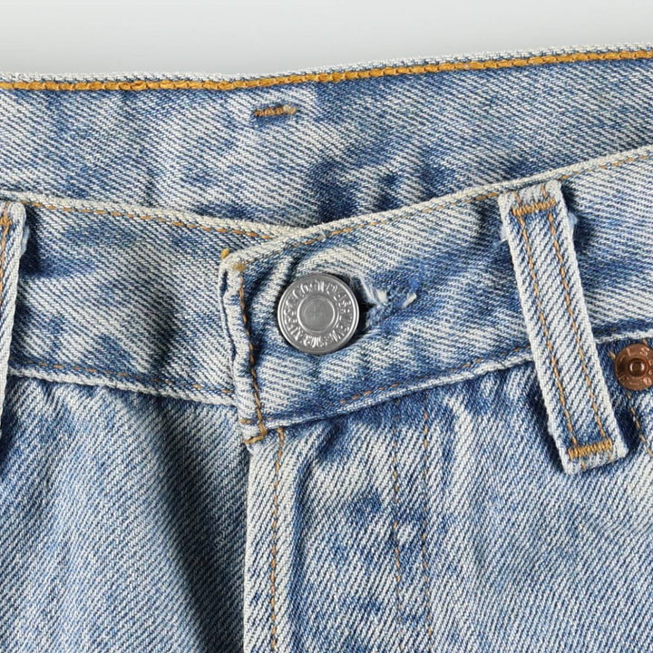 90'S Levi's 501-0134 Straight Denim Pants Made in USA Men's W31 Vintage cotton blue type Vintage Second Hand