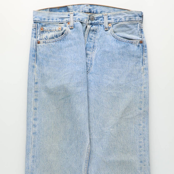 90'S Levi's 501-0134 Straight Denim Pants Made in USA Men's W31 Vintage cotton blue type Vintage Second Hand