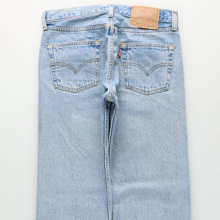 90'S Levi's 501-0134 Straight Denim Pants Made in USA Men's W31 Vintage cotton blue type Vintage Second Hand