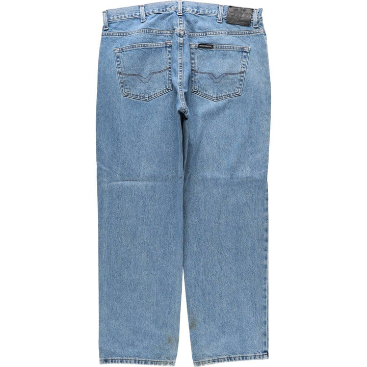 Harley-Davidson Tapered Denim Pants, Men's Size W38 (approx.) cotton blue type Vintage Second Hand