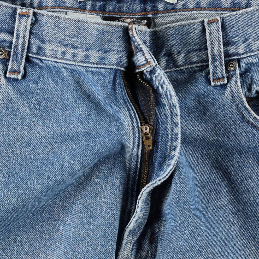Harley-Davidson Tapered Denim Pants, Men's Size W38 (approx.) cotton blue type Vintage Second Hand