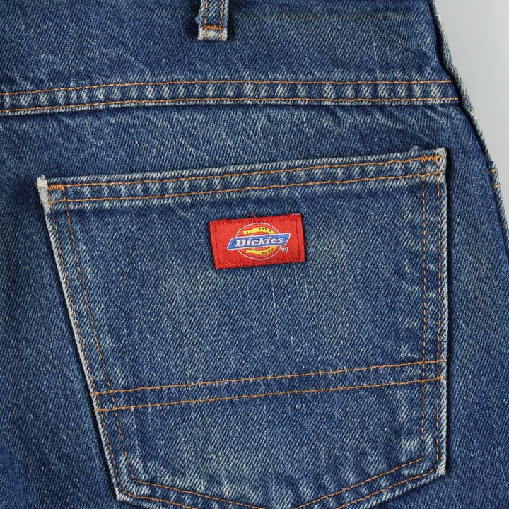 Dickies Regular Fit Straight Denim Pants, Men's W36 (approx.) cotton blue type Vintage Second Hand
