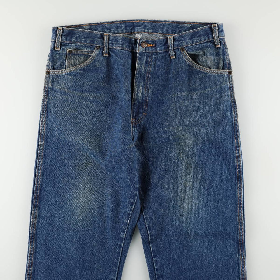 Dickies Regular Fit Straight Denim Pants, Men's W36 (approx.) cotton blue type Vintage Second Hand