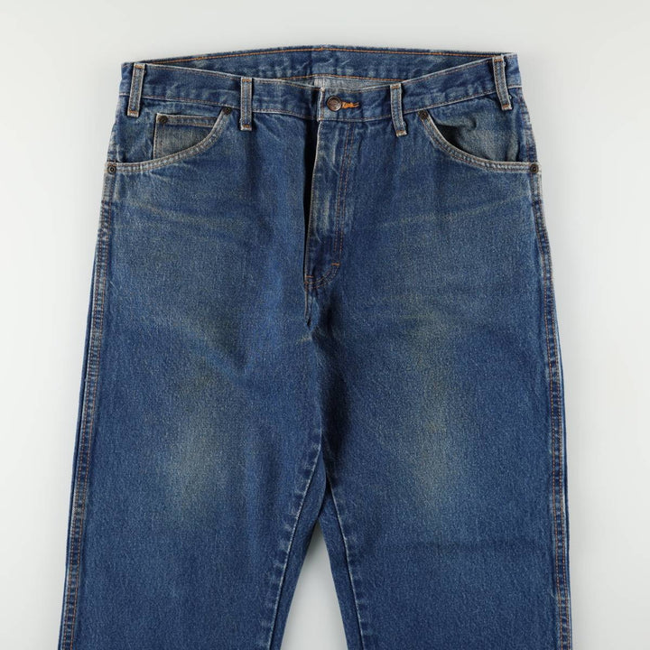 Dickies Regular Fit Straight Denim Pants, Men's W36 (approx.) cotton blue type Vintage Second Hand