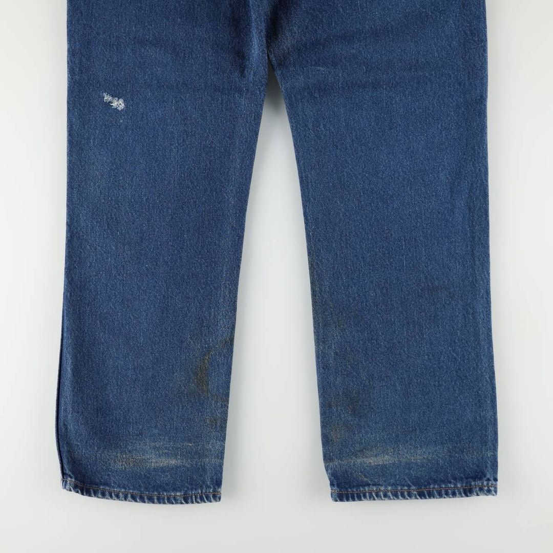 Dickies Regular Fit Straight Denim Pants, Men's W36 (approx.) cotton blue type Vintage Second Hand