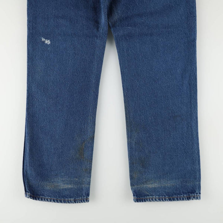 Dickies Regular Fit Straight Denim Pants, Men's W36 (approx.) cotton blue type Vintage Second Hand