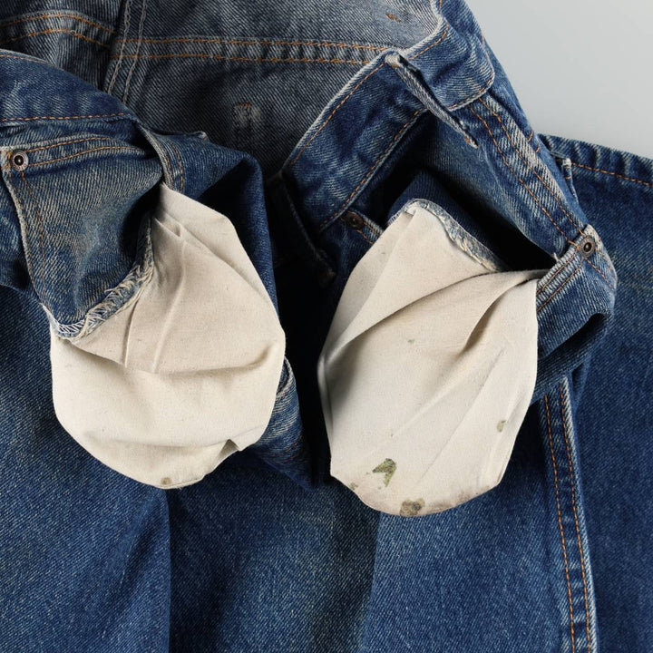 Dickies Regular Fit Straight Denim Pants, Men's W36 (approx.) cotton blue type Vintage Second Hand