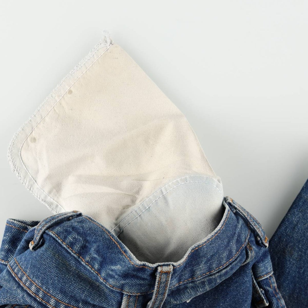 Dickies Regular Fit Straight Denim Pants, Men's W36 (approx.) cotton blue type Vintage Second Hand