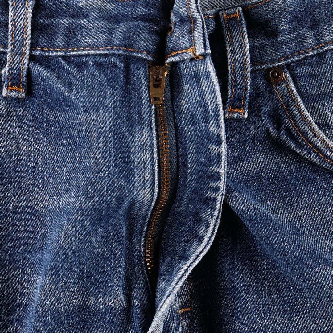 Dickies Regular Fit Straight Denim Pants, Men's Size W34 (approx.) cotton blue type Vintage Second Hand