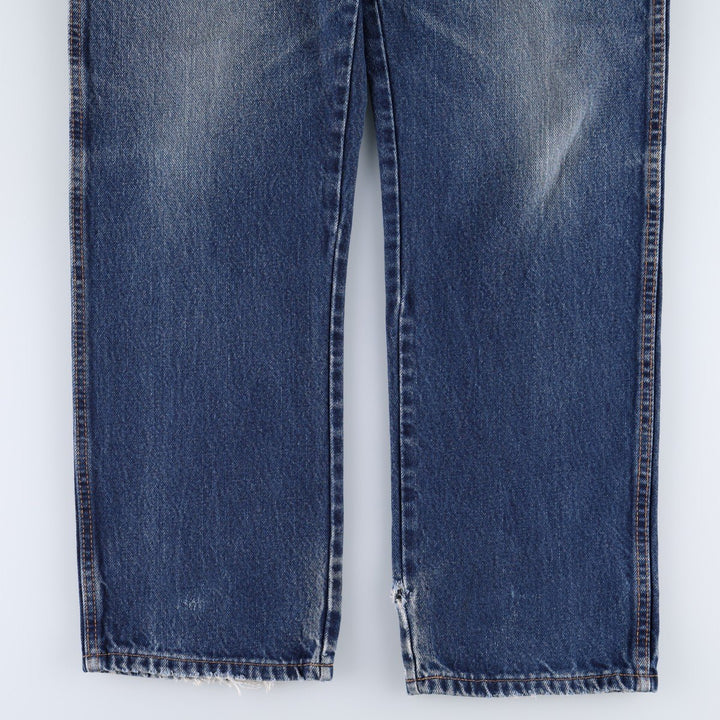Dickies Regular Fit Straight Denim Pants, Men's Size W34 (approx.) cotton blue type Vintage Second Hand