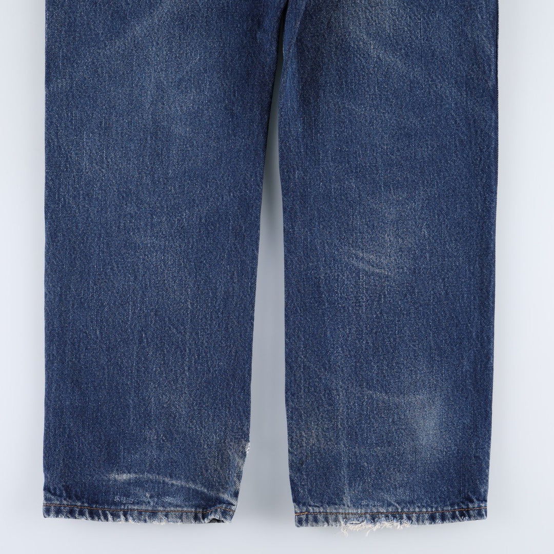 Dickies Regular Fit Straight Denim Pants, Men's Size W34 (approx.) cotton blue type Vintage Second Hand