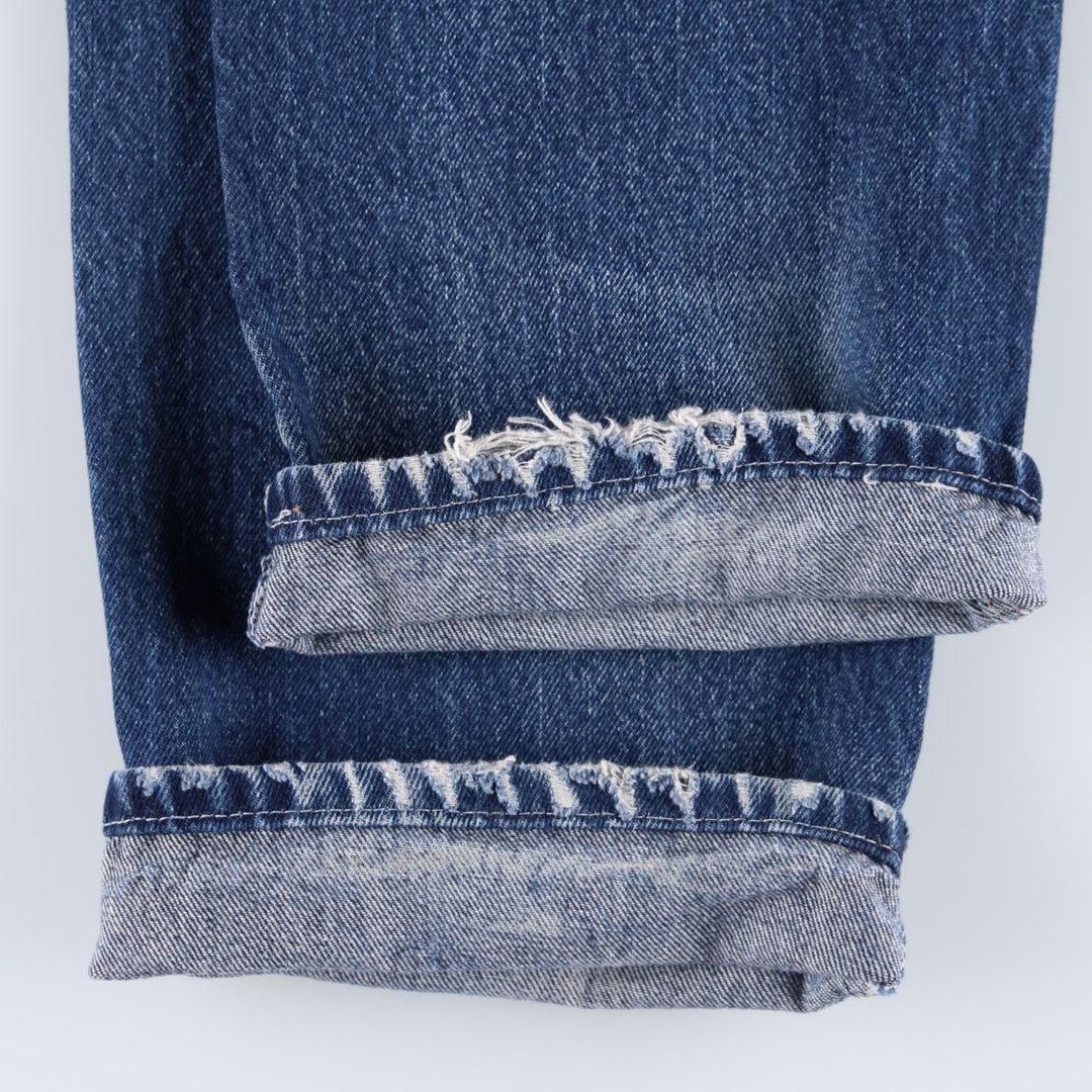 Dickies Regular Fit Straight Denim Pants, Men's Size W34 (approx.) cotton blue type Vintage Second Hand