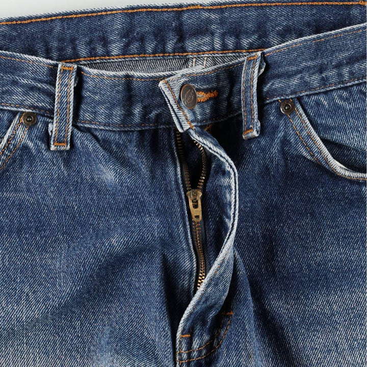 Dickies Straight Denim Pants for Men, W35 cotton blue type Vintage Second Hand