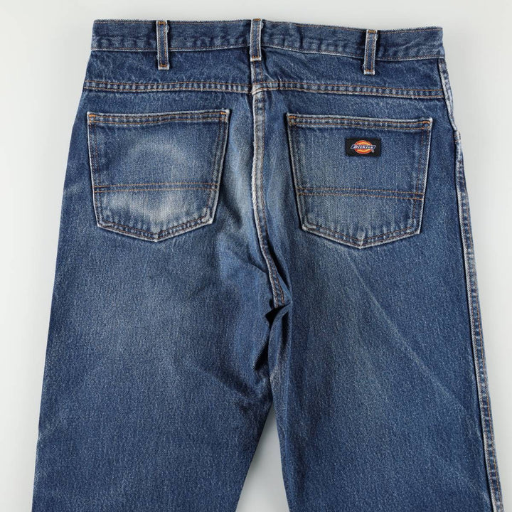 Dickies Straight Denim Pants for Men, W35 cotton blue type Vintage Second Hand