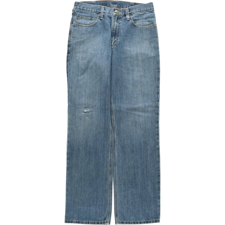 Carhartt Tapered Denim Pants for Men, W33 equivalent cotton blue type Vintage Second Hand