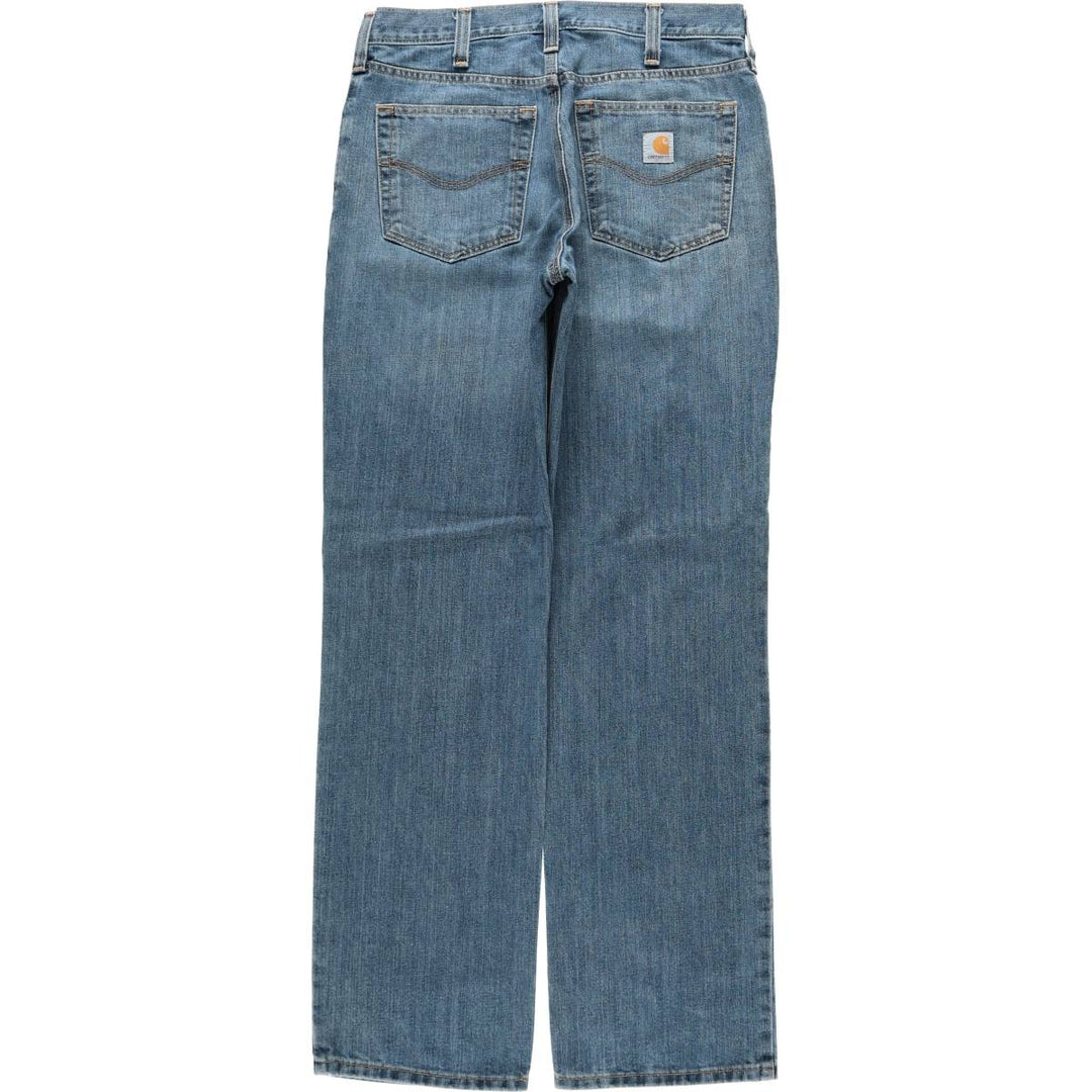 Carhartt Tapered Denim Pants for Men, W33 equivalent cotton blue type Vintage Second Hand