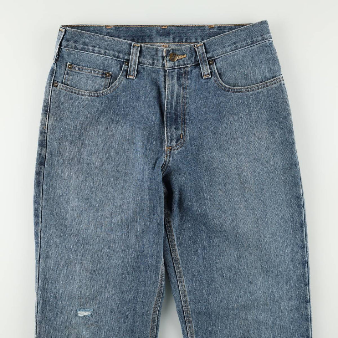 Carhartt Tapered Denim Pants for Men, W33 equivalent cotton blue type Vintage Second Hand