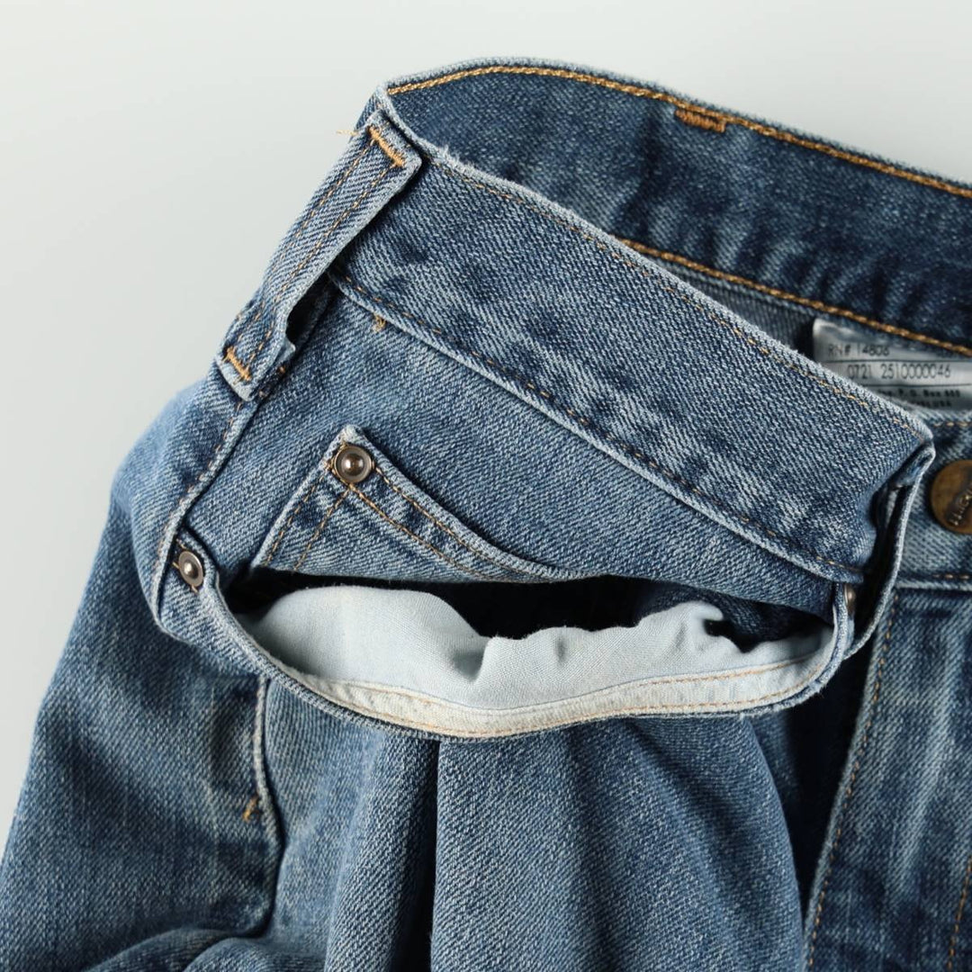 Carhartt Tapered Denim Pants for Men, W33 equivalent cotton blue type Vintage Second Hand