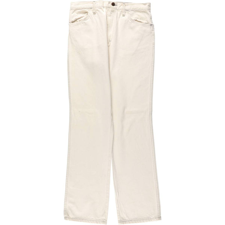 90'S Rustler White Denim Tapered Jeans, Made in USA, Men's Size W32 (approx.), Vintage unclear white type Vintage Second Hand