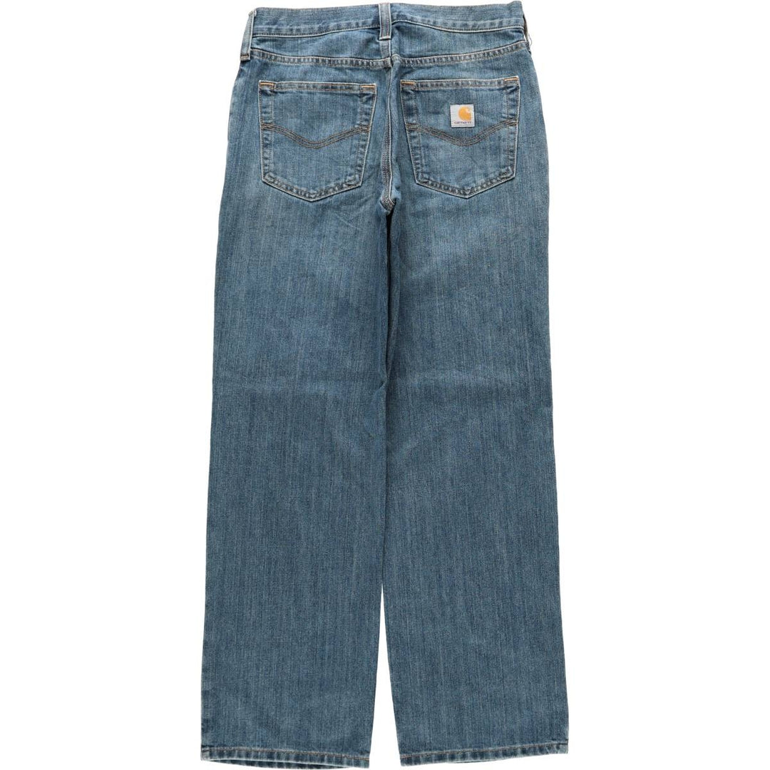 Carhartt Relaxed Fit Tapered Denim Pants for Men, W31 equivalent cotton blue type Vintage Second Hand