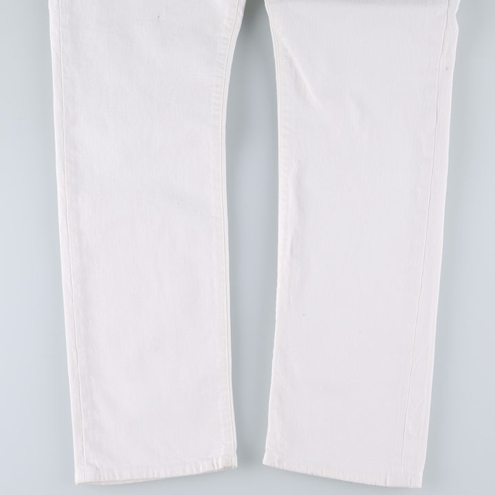 Ralph Lauren POLO RALPH LAUREN tapered denim pants for men, W38 equivalent cotton white type Vintage Second Hand