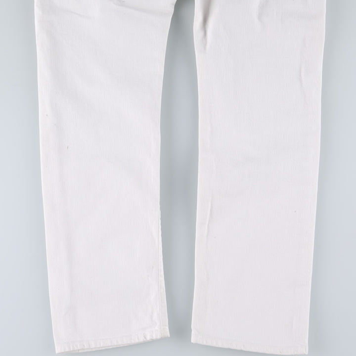 Ralph Lauren POLO RALPH LAUREN tapered denim pants for men, W38 equivalent cotton white type Vintage Second Hand