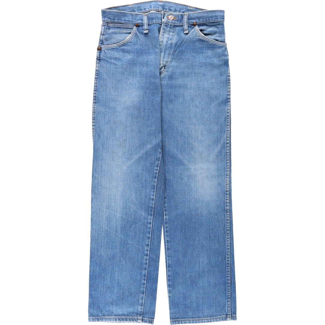 Wrangler tapered denim pants, men's size W31 (approx.) unclear blue type Vintage Second Hand