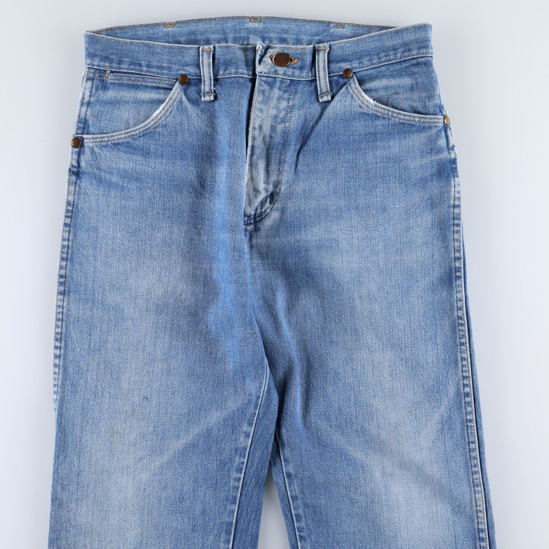 Wrangler tapered denim pants, men's size W31 (approx.) unclear blue type Vintage Second Hand