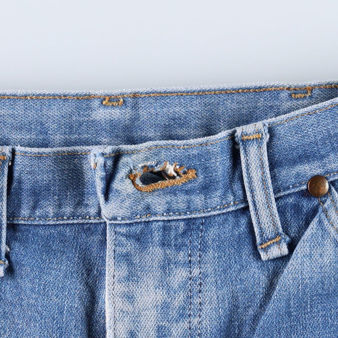 Wrangler tapered denim pants, men's size W31 (approx.) unclear blue type Vintage Second Hand