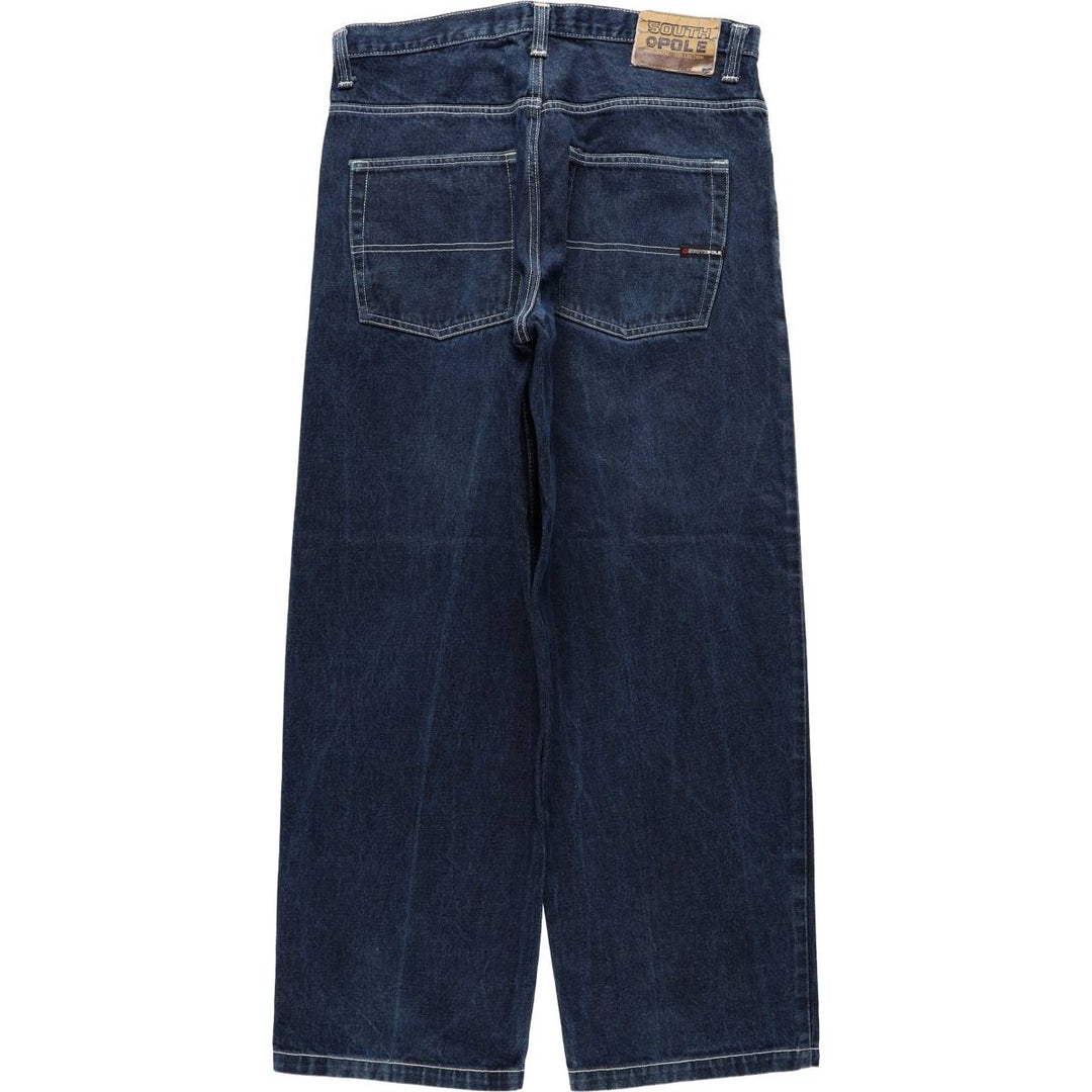 2000'S South Pole Tapered Denim Pants, Men's Size W36 (approx.) cotton blue type Vintage Second Hand